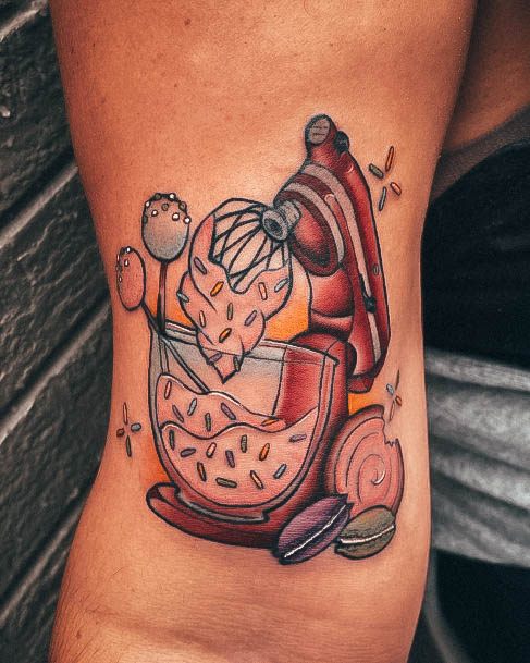 Baking Tattoo Designs For Women