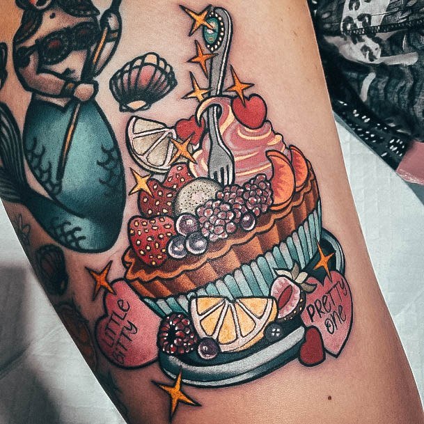 Baking Tattoo For Ladies