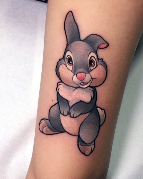 Bambi Tattoo Design Ideas For Girls