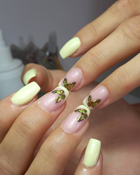 Banana Female Nail Designs