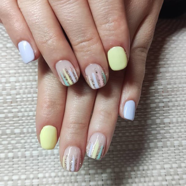 Banana Nails For Girls