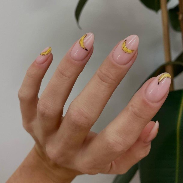 Banana Womens Nails