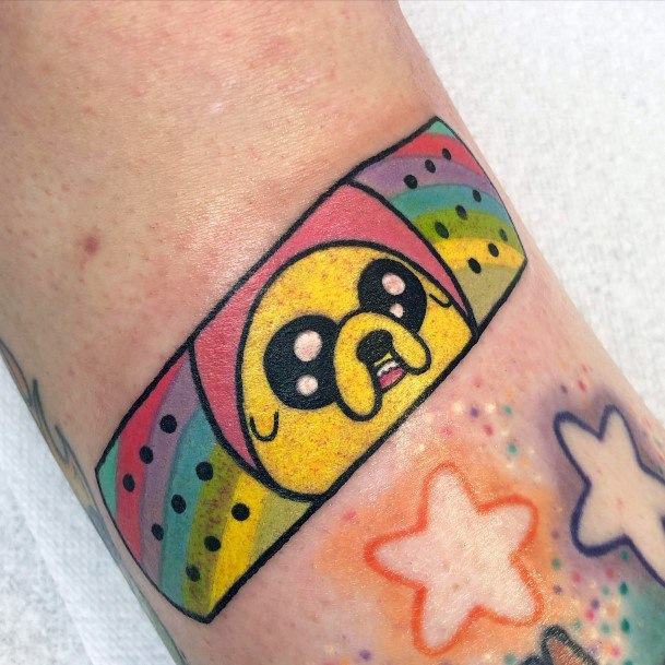 Bandaid Female Tattoo Designs