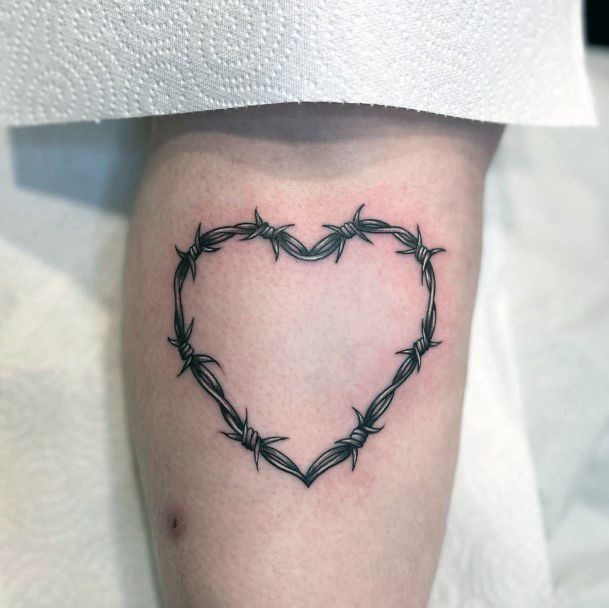 Barbed Wire Tattoos Feminine Ideas