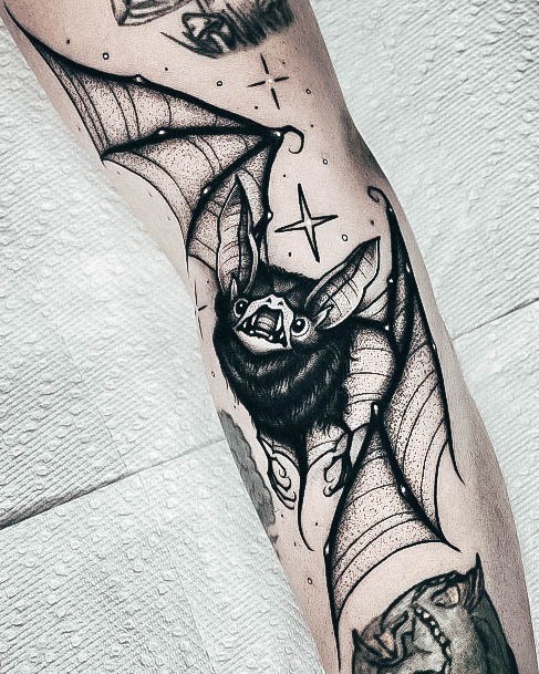 Bat Girls Tattoo Ideas