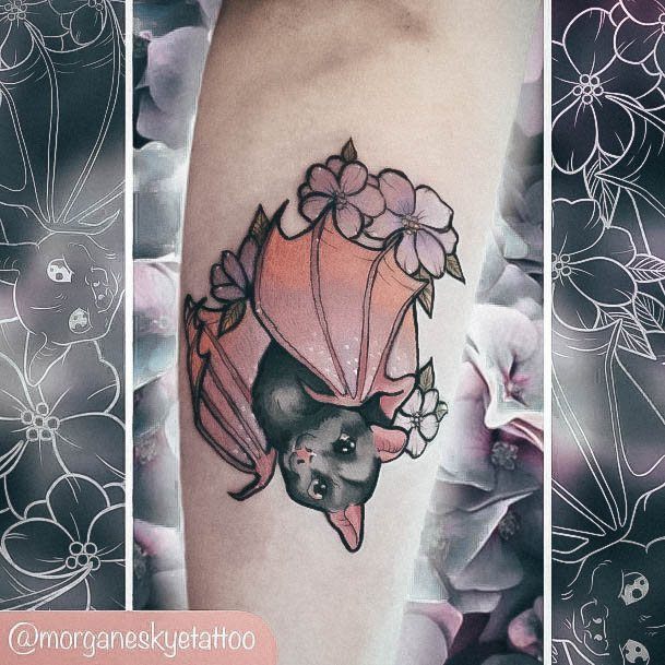 ornate bat tattoo  Just TeeJays Blog