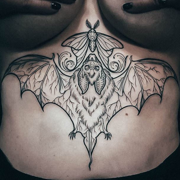 Bat Womens Tattoos