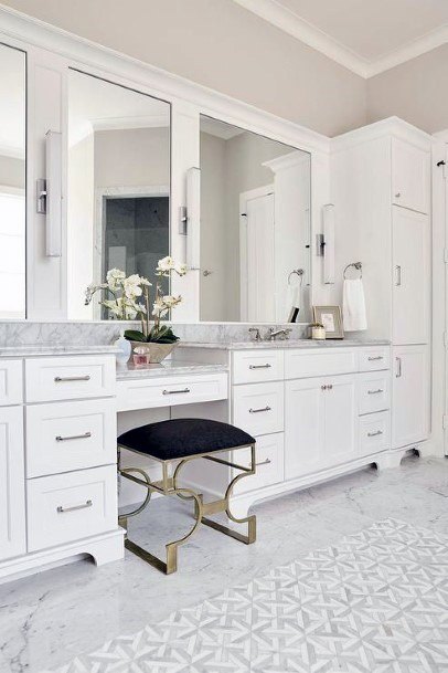 Bathroom Cabinet Ideas Master Bath White Vanity