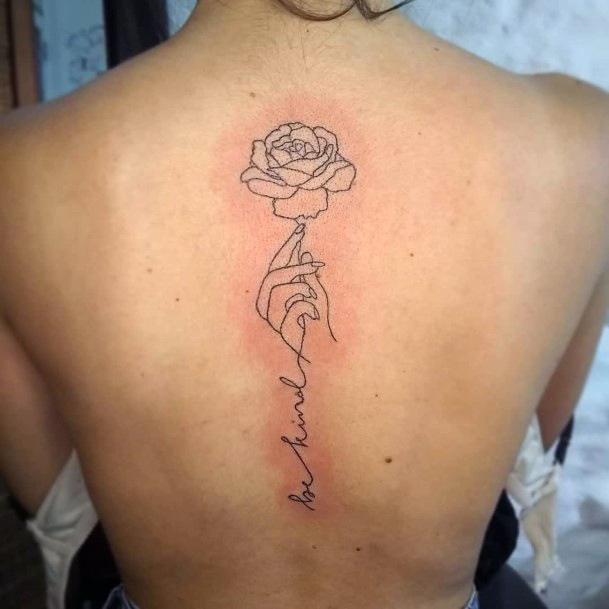 Be Kind Womens Tattoo Designs