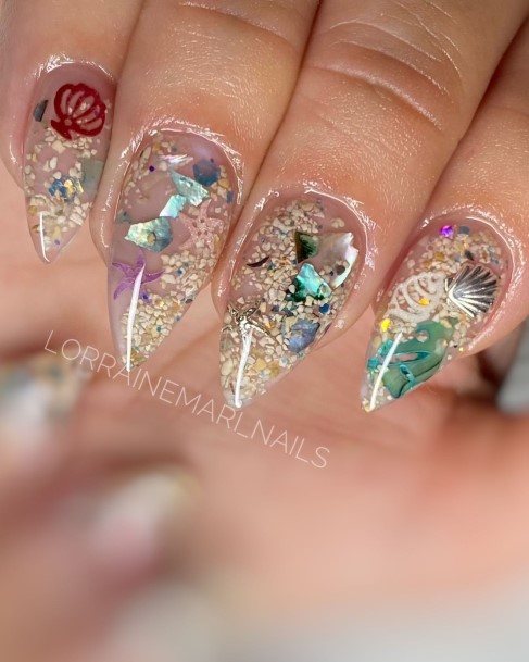 Beach Female Nail Designs