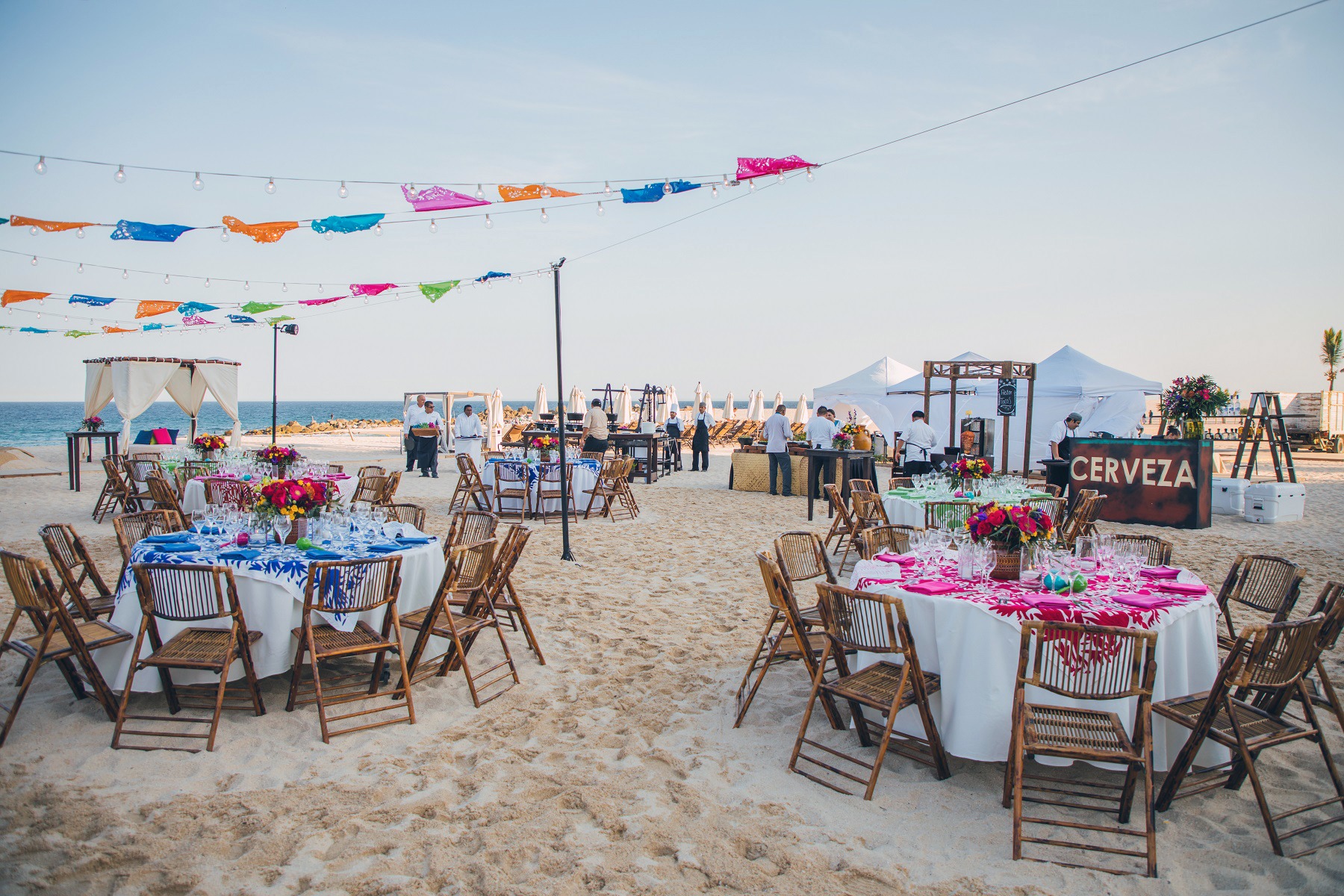 Beach Side Mexican Wedding Decorations