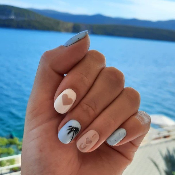 Beach Womens Nail Designs