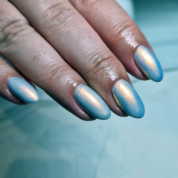 Beauteous Girls Chrome Nails