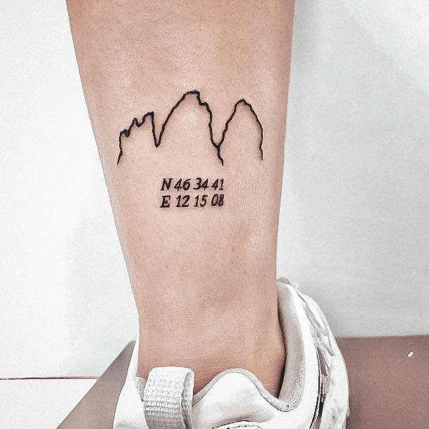 Beauteous Girls Coordinates Tattoos