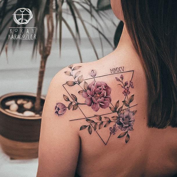 Beauteous Girls Date Tattoos