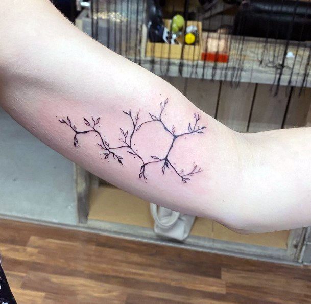 Beauteous Girls Depression Tattoos