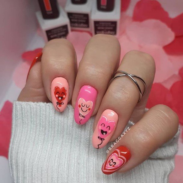 Beauteous Girls February Nails