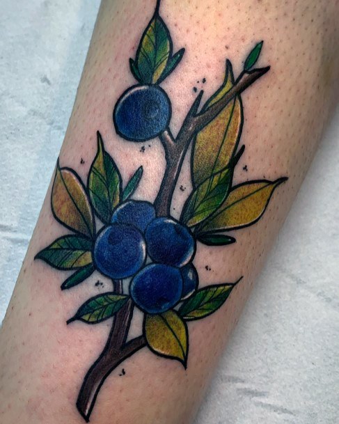 Beauteous Girls Fruit Tattoos