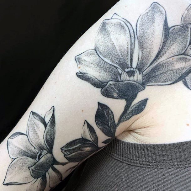 Beauteous Girls Gardening Tattoos