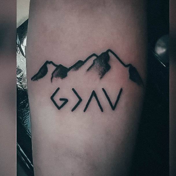 Beauteous Girls God Is Greater Than The Highs And Lows Tattoos