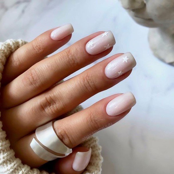 Beauteous Girls Ivory Nails