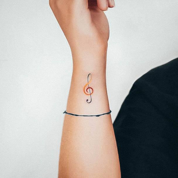 Beauteous Girls Miniature Tattoos