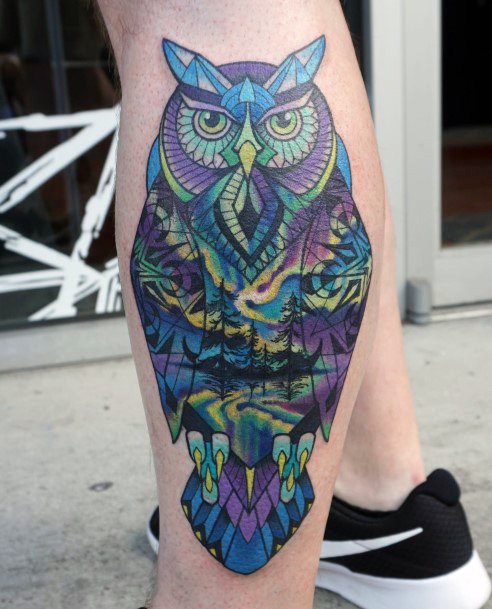 Beauteous Girls Northern Lights Tattoos