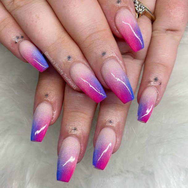 Beauteous Girls Ombre Nails