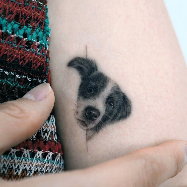 Beauteous Girls Pet Tattoos