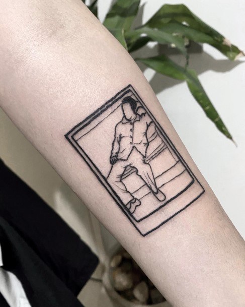 Beauteous Girls Polaroid Tattoos