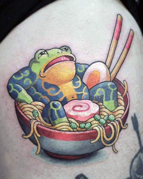 Beauteous Girls Ramen Tattoos