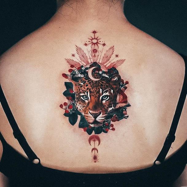 Beauteous Girls Red Ink Tattoos