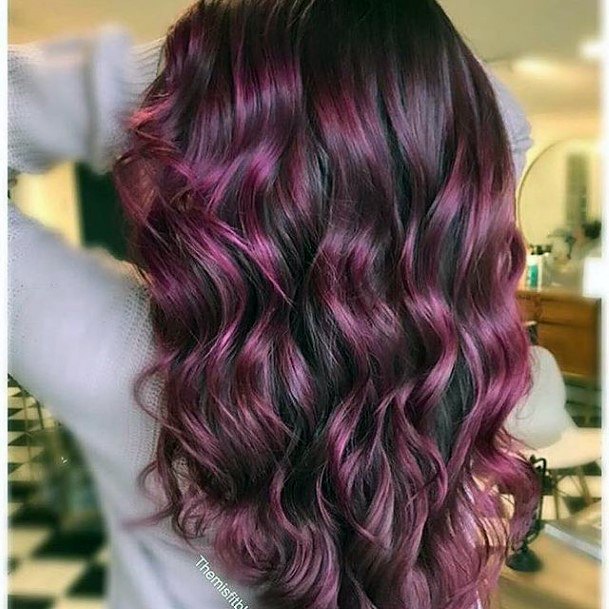 Beauteous Girls Red Ombre Hairstyless