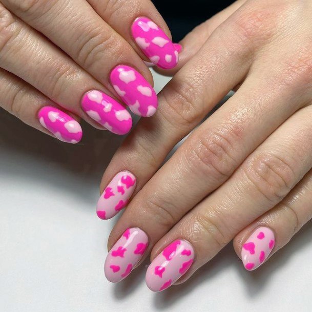 Beauteous Girls Rose Pink Nails