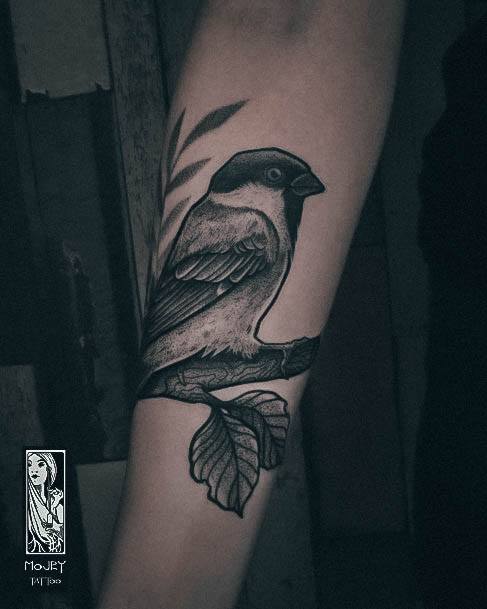 Beauteous Girls Small Sparrow Tattoos