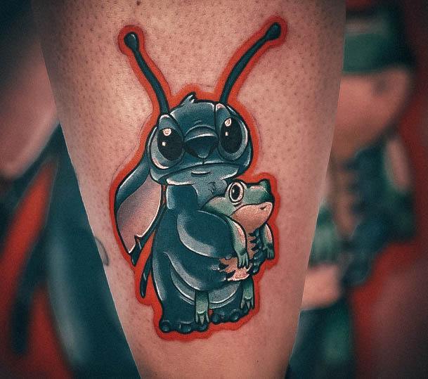 Beauteous Girls Stitch Tattoos