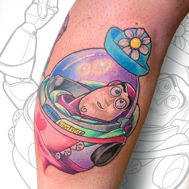 Beauteous Girls Toy Story Tattoos