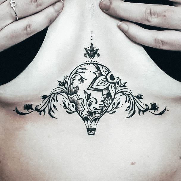 Beauteous Girls Travel Tattoos