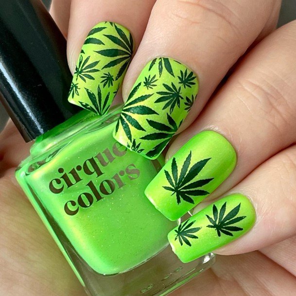 Beautiful 420 Nail Design Ideas For Women