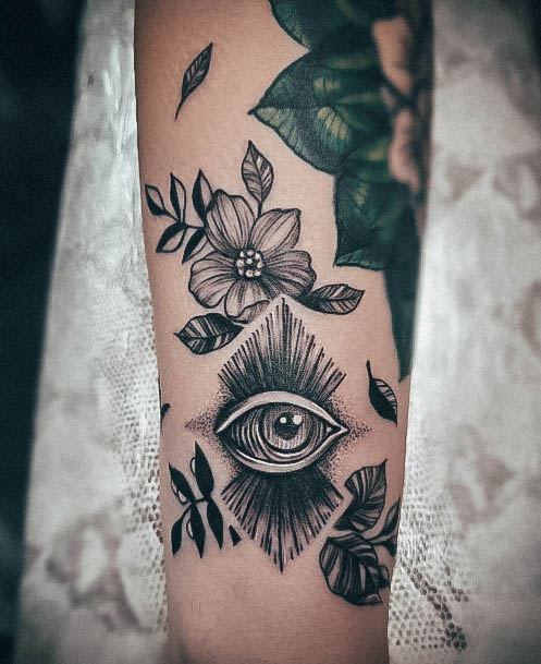 Beautiful All Seeing Eye Tattoo Design Ideas For Women