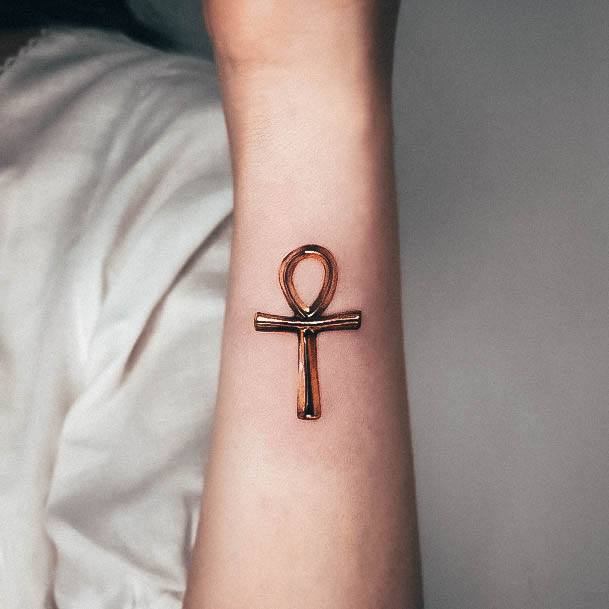 Beautiful Ankh Tattoo Design Ideas For Women