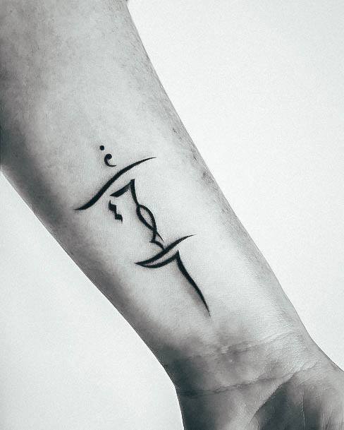 Beautiful Arabic Tattoo Design Ideas For Women