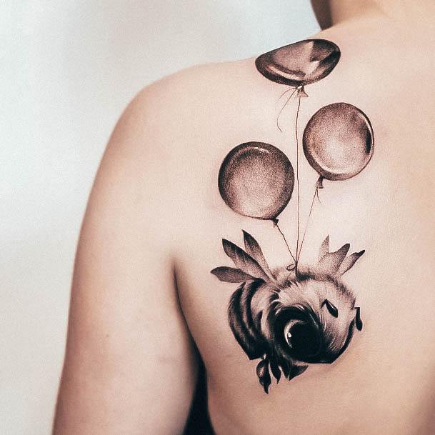 Beautiful Ballon Tattoo Design Ideas For Women