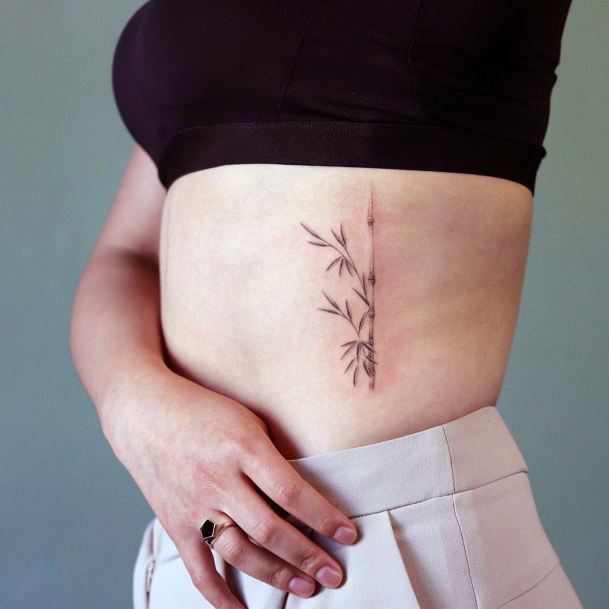 Beautiful Bamboo Tattoo Design Ideas For Women