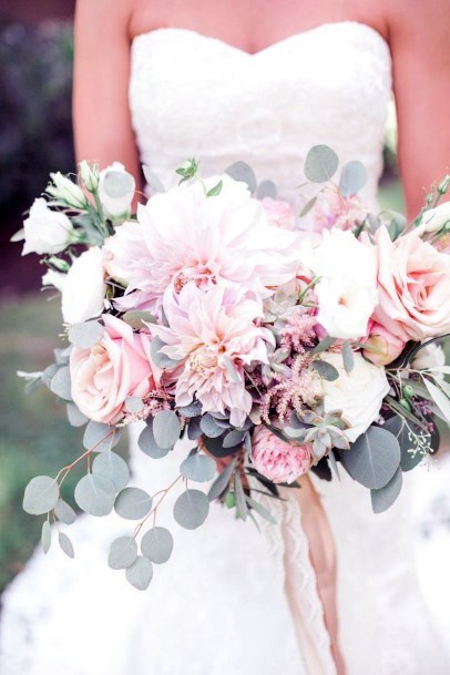 Beautiful Blush Wedding Flowers