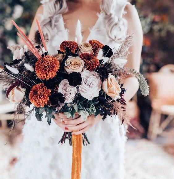 Beautiful Bouquet November Wedding Flowers