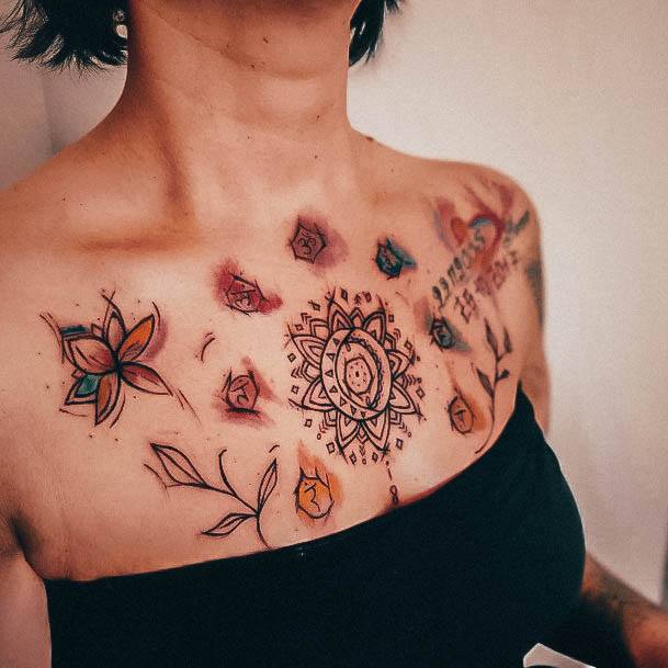Beautiful Chakra Tattoo Design Ideas For Women