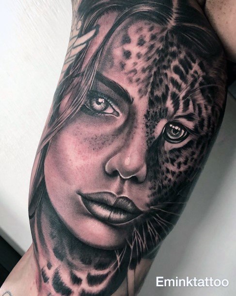 Beautiful Cheetah Tattoo Design Ideas For Women