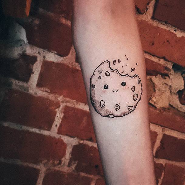 Beautiful Cookie Tattoo Design Ideas For Women