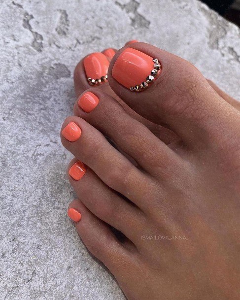 Beautiful Coral Nail Design Ideas For Women